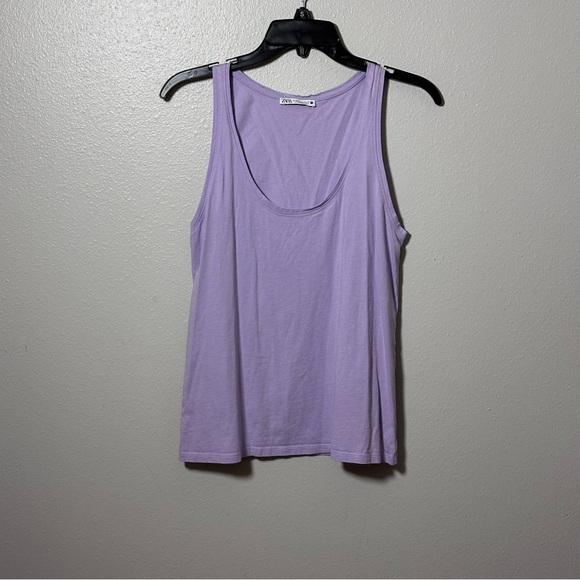 Zara Tops - Zara Women Athletic Lilac/purple Tank Top Size XS.